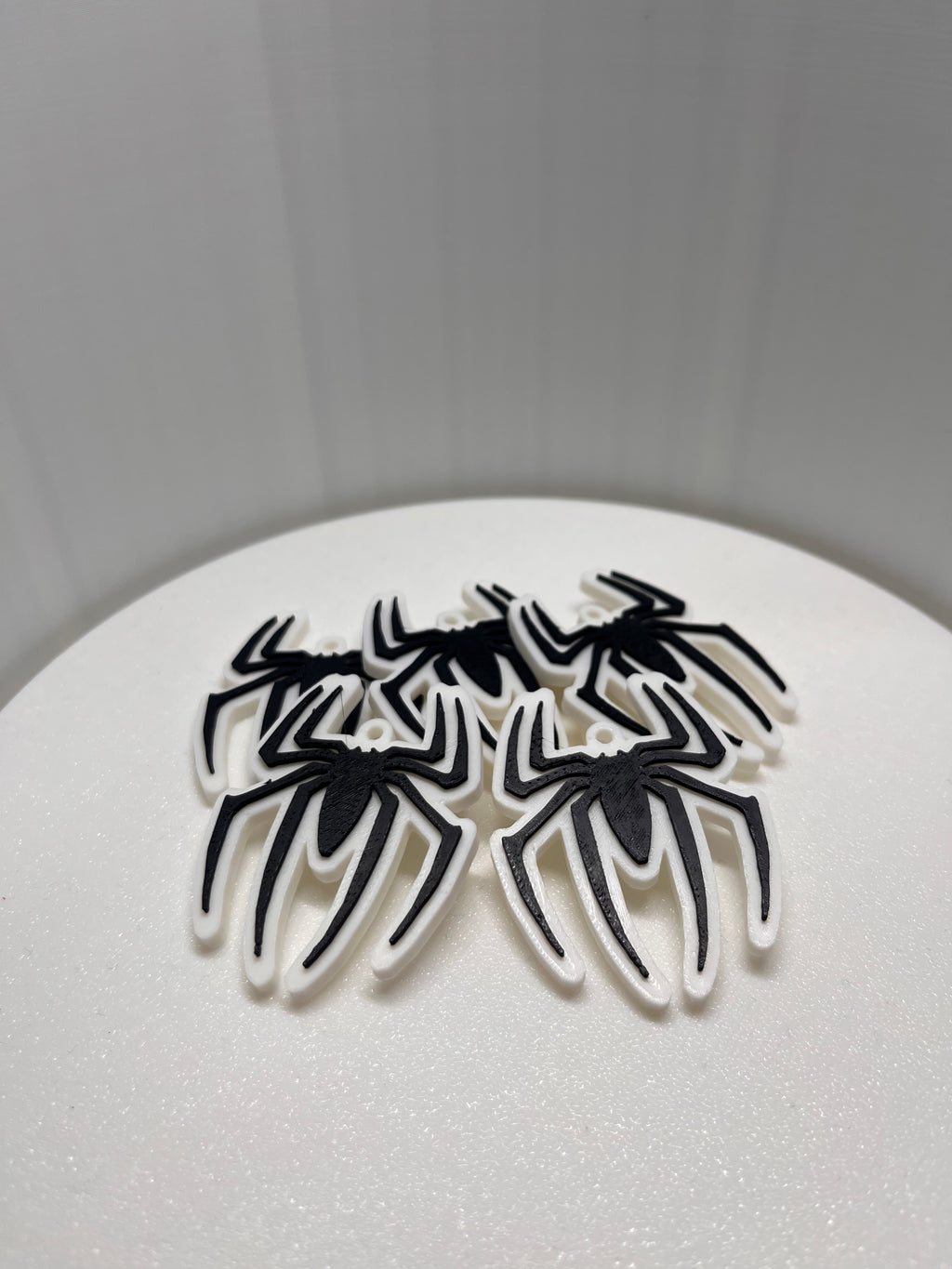 Portachiavi Ragno in PLA – Design 3D