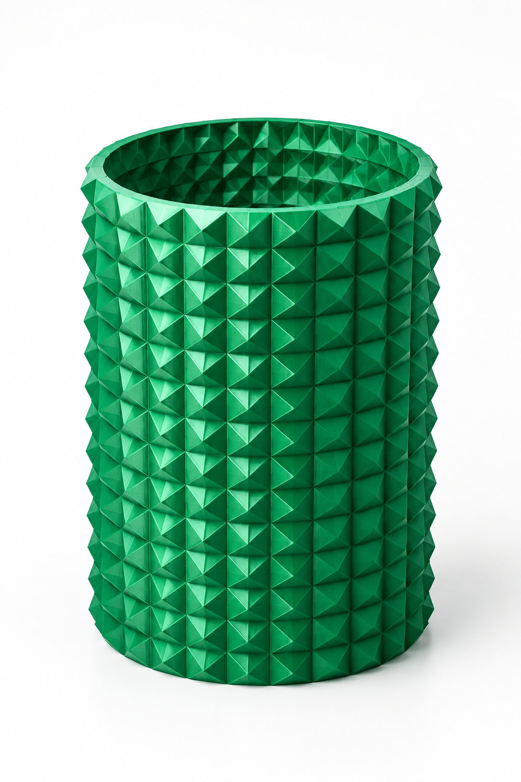 Vaso Emerald Green Large – Stampato in 3D